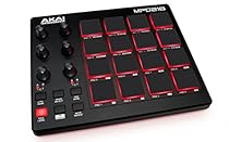 Akai Professional MPD218 | MIDI Drum Pad Controller with Software Download Package (16 pads / 6 knobs / 6 buttons)
