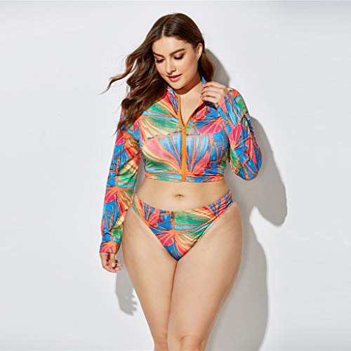 image for YunZyun Women Tankini Set, 3-Piece/Set Womens Plus Size Swimsuits Wome