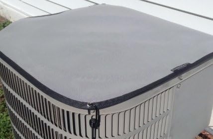 Air Conditioner Cover - New Gray PREMIER Waterproof Top Cover- 32x32