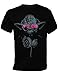 SODAtees DJ Yoda @ turntables Club Men's T-Shirt headphones Star Wars Music Pink Shades