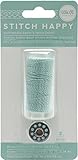 American Crafts We R Memory Keepers Stitch Happy 2 Piece Specialty Sewing Thread Baker's Twine, Mint