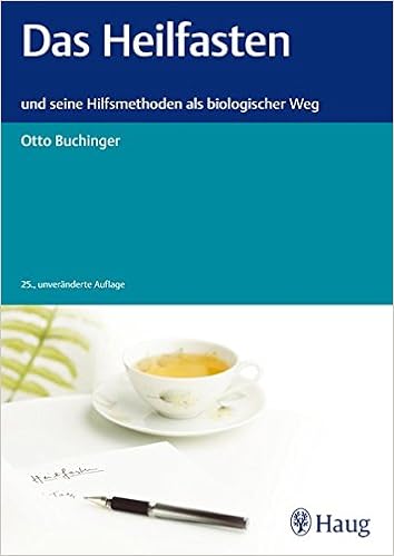 Das Heilfasten Und Seine Hilfsmethoden Als Biologischer Weg Amazon De Buchinger Otto Bucher
