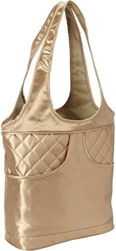 Bellino Women's Savvy Shoulder Tote, Gold