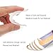 NANOOER Arch Support Insoles for Flat Feet, Plantar Fasciitis, Relieve Pain for Women and Men - 3pairs (Transparent)