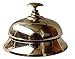 STREET CRAFT Service Desk Bell ~ Hotel Counter Bell,Ornate Solid Brass Hotel Counter Bell,Officer Call Bell