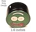 TheShelter Grinder Black Zinc Alloy Pickle Rick - 4 Piece Set with Pollen Catcher & Scraper - Poly O-Ring - Herb & Spice Crusher - Scratch Resistant - 1.5 Inches - Small