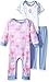 Gerber Baby 3 Piece Coverall, Bodysuit, and Pant Set, cupcake, 24 Months
