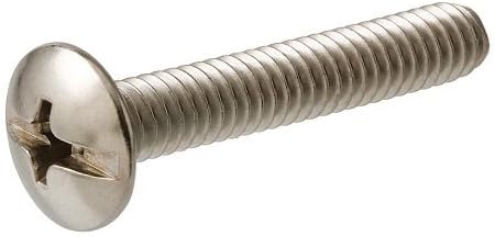 Crown Bolt 30202 1/4 Inch-20 x 1 Inch Truss-Head Combo Stainless Steel Machine Screws, 25-Count by Crown Bolt