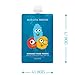 Hello Little Monsters Reusable Squeeze Baby Food Pouch Small - 4 oz (6 Pack)