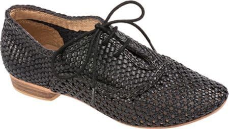 Adam Tucker Women's Hayden 4,Black Crochet Leather,US 6.5 M