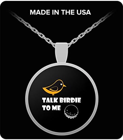 Funny Golf Gifts Talk Birdie To Me Cool Gift Necklace