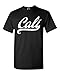 Shop4Ever Cali White T-shirt California Shirts Large Black