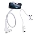 JJMG New Cell Phone Clip Holder for Desk, Bed Headboard, Wall Cabinet, Flexible 360° Rotation, Universal Device Stand, Lazy Pod, Gooseneck Long Arm Bracket Stabilize iPhone, Samsung, Google Phone