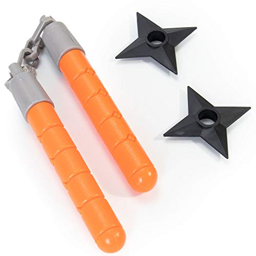 Ninja Master Accessory Kit for Kids - Play Pack for Children - for Halloween, Birthdays, Dress Up, Parties, Pretend - 6 Pieces