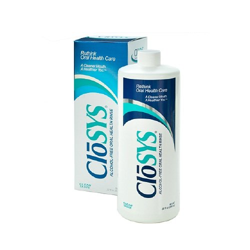 Closys Unflavored Rethink Oral Health Care, Alcohol Free 32 