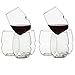 GoVino Wine Glass Flexible Shatterproof Recyclable, Set of 8