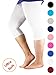 Passionate Adventure Premium Soft Light Comfy Fit Bamboo Capri Pants Under Dress Leggings For Women Regular and Plus Size