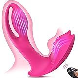 Butterfly Vibrator für sie mit 9 Vibrationen Erotik Vibratoren Heizfunktion,G-Pu
