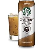 Starbucks Doubleshot Coffee and Protein, 11 Ounce Cans (Pack of 12)