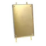 Isaac Jacobs 4x6 Gold Magnetic Acrylic Metal Easel