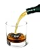 Sipping Stones Whiskey Rocks - Set of 6 Grey Whisky Chilling Rocks in Gift Box with Pouch - 100% Pure Soapstone