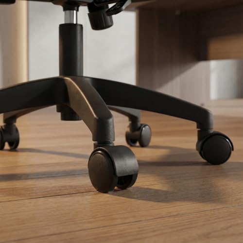 Cadeira de Escritório Astrella Nova Preta Ergonômica com Apoio de Cabeça e Braços 2D Articulados