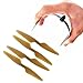 XiaoPengYo Spare Parts Propeller Blade for Bugs 3 B3 F100 F17 RC Quadcopter RC Drone (Black & Brown)
