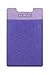 CardNinja Ultra-slim Self Adhesive Credit Card Wallet for Smartphones, Eggplant