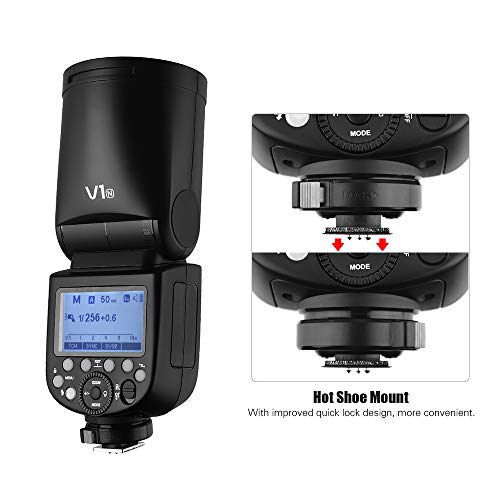 Godox V1N Professional Camera Flash Speedlite Speedlight Round Head