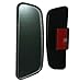Blind Spot Mirrors - Car Door Mirror for Blind Side - Change lanes and merge highways safely - best rear view [adjustable & stick-on] (2 pack, left and right)