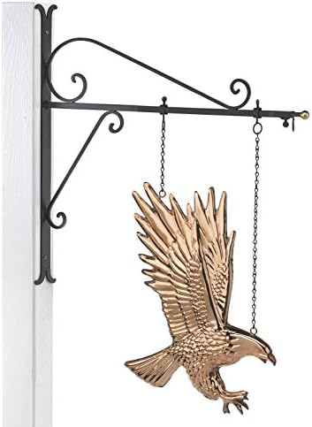 Good Directions Eagle Copper Hanging Wall Sculpture - American Home Décor