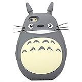 iPhone SE Case, MC Fashion Lovely 3D Cute Cartoon Totoro Soft Silicone Protective Case For Apple iPhone 5/5S/SE (Totoro)