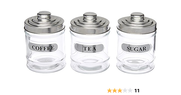 amazon tea sugar coffee canisters