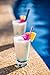 Hummingbird Glass Straws Teal and Purple Straight 9