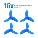 BETAFPV 4 Sets 3-blade Props 31mm 1mm Shaft Blue with Prop Removal Tool