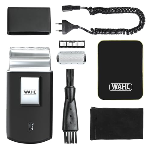 Wahl Travel Shaver Cordless Rechargeable Electric Shaver for Men - Great for Travel, Hair Trimming and Beard - Compact and Portable