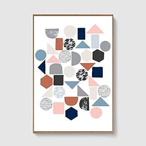 Framed Home Artwork Nordic Style for Living Room Bedroom