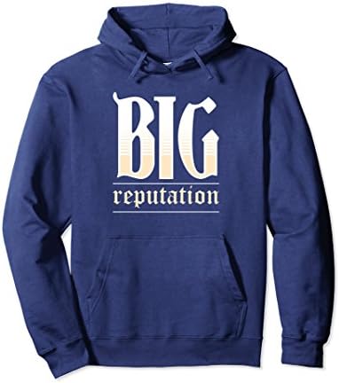Unisex BIG Reputation Hoodie , Funny Adult Hoodies 2XL Navy