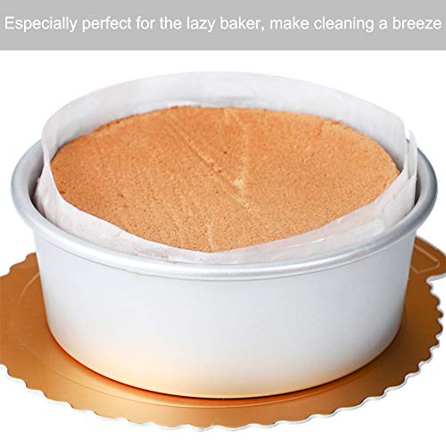 Cake Pan Liner, Nonstick Cake Pan Side Liner/Baking Parchment Paper Liner Roll for Cake Pan