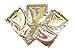 Anti-Aging Gold Face Mask – 24 K Collagen Rejuvenating Facial For Skin Brightening & Anti-Wrinkle Effects With Pack of 3 By MJK Beauty