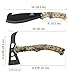 Mossy Oak 2-Piece Hatchet and Machete Set with Sheath - Camo Handle