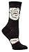 Blue Q Socks, Women's Crew, I Am Going To Get Shit Done Later, Black,white,Shoe Size 5-10