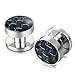 Jstyle Carbon Fiber Cufflinks and Studs for Men Tuxedo Shirts Business Wedding