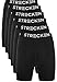 Strecken 6 Pack of Men's Boxer Briefs Ultra Soft Breathable Cotton Underwear Moisture Wicking Men's Briefs Value Pack
