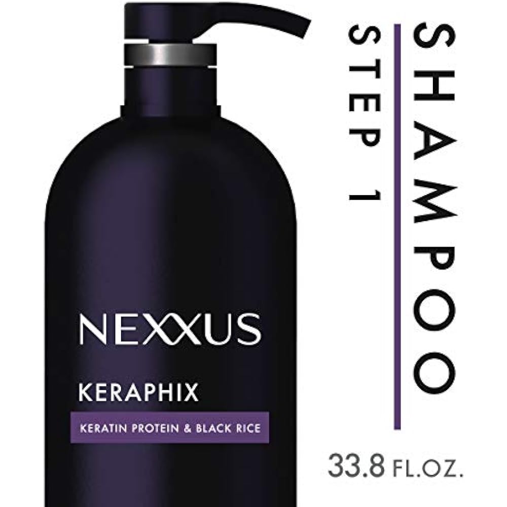 Nexxus Keraphix Shampoo, For Damaged Hair, 33.8 Oz Deep Conditioning
