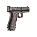 GunSkins Universal Pistol Skin Compatible with Airsoft AEG and BB Gun- Vinyl Wrap - Trim to Install - 100% Waterproof - Non-Reflective Matte Finish - GS BattleWorn Dark Earth