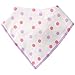 Baby Bandana Bibs for Drooling & Teething - 4 Pack Gifts for Girls - by Marque