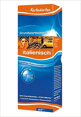 Karteikarten Grundwortschatz Italienisch Niveau A1 A2 800 Karteikarten Uber 2100 Stichworter Mit Lautschrift Amazon De Dnf Verlag Gmbh Bucher