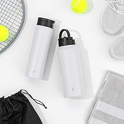 JoyJolt Triple Insulated Water Bottle with Straw