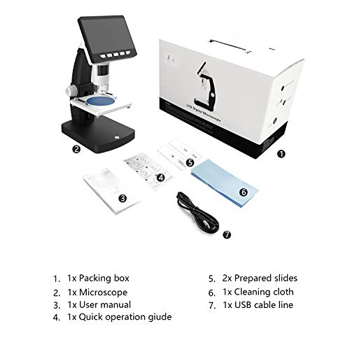 6 Microscope+YINAMA+Magnification+Rechargeable+Microscopes